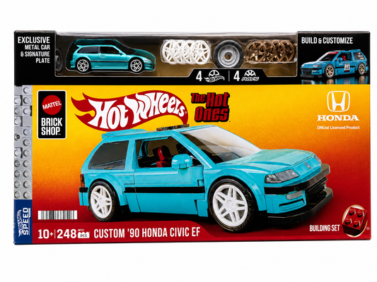 Hot Wheels Brick Shop Custom ‘90 Honda Civic EF
