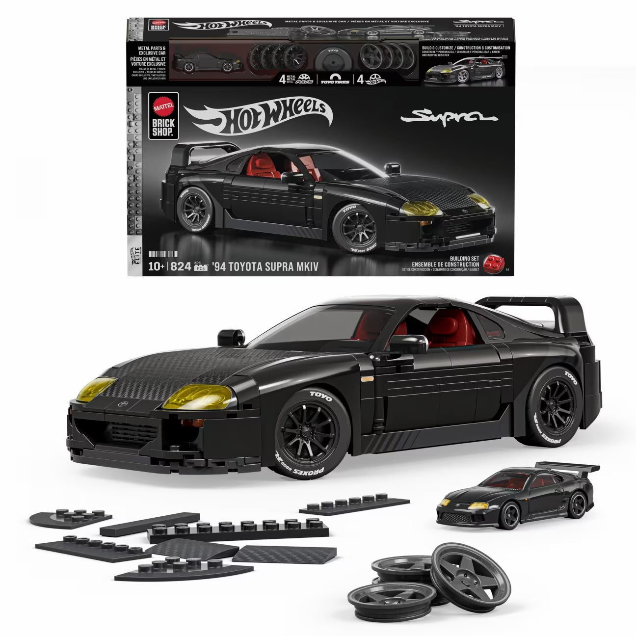 Mattel Brick Shop Hot Wheels ’94 Toyota Supra Mkiv