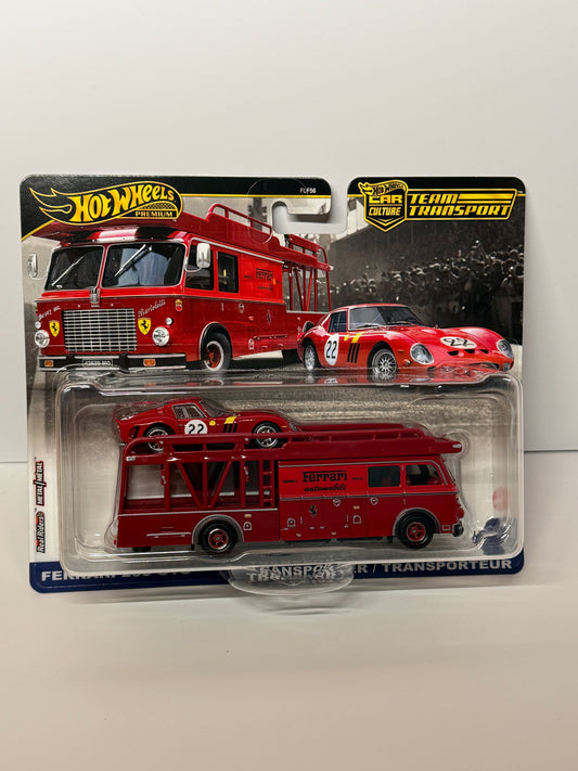 Hot Wheels Team Transport Ferrari 250 GTO & Fiat 642 RN2 Bartoletti